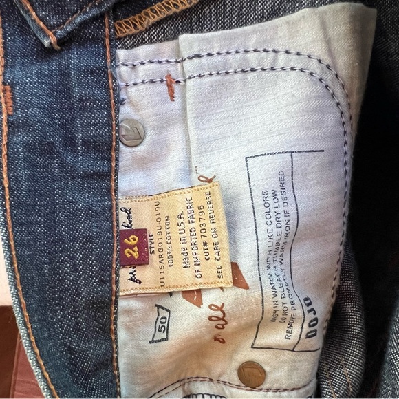 Vintage 7’s wide leg jeans size 26 - Picture 2 of 7